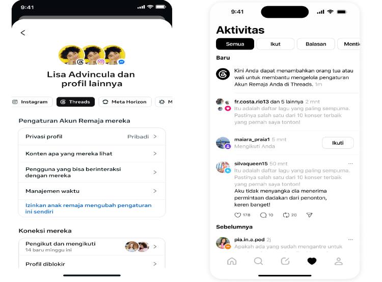 Threads Hadirkan Fitur Pengawasan Orang Tua di Asia-Pasifik, Kenali  Kontrol yang Bisa Digunakan