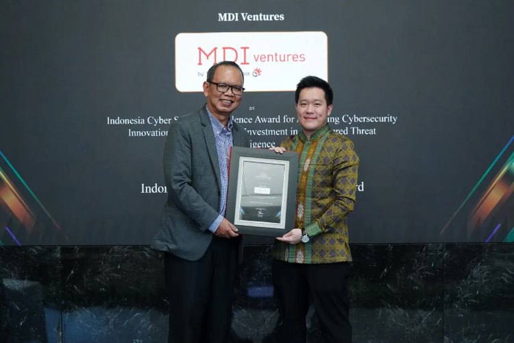 MDI Ventures Raih Penghargaan Investasi Keamanan Siber
