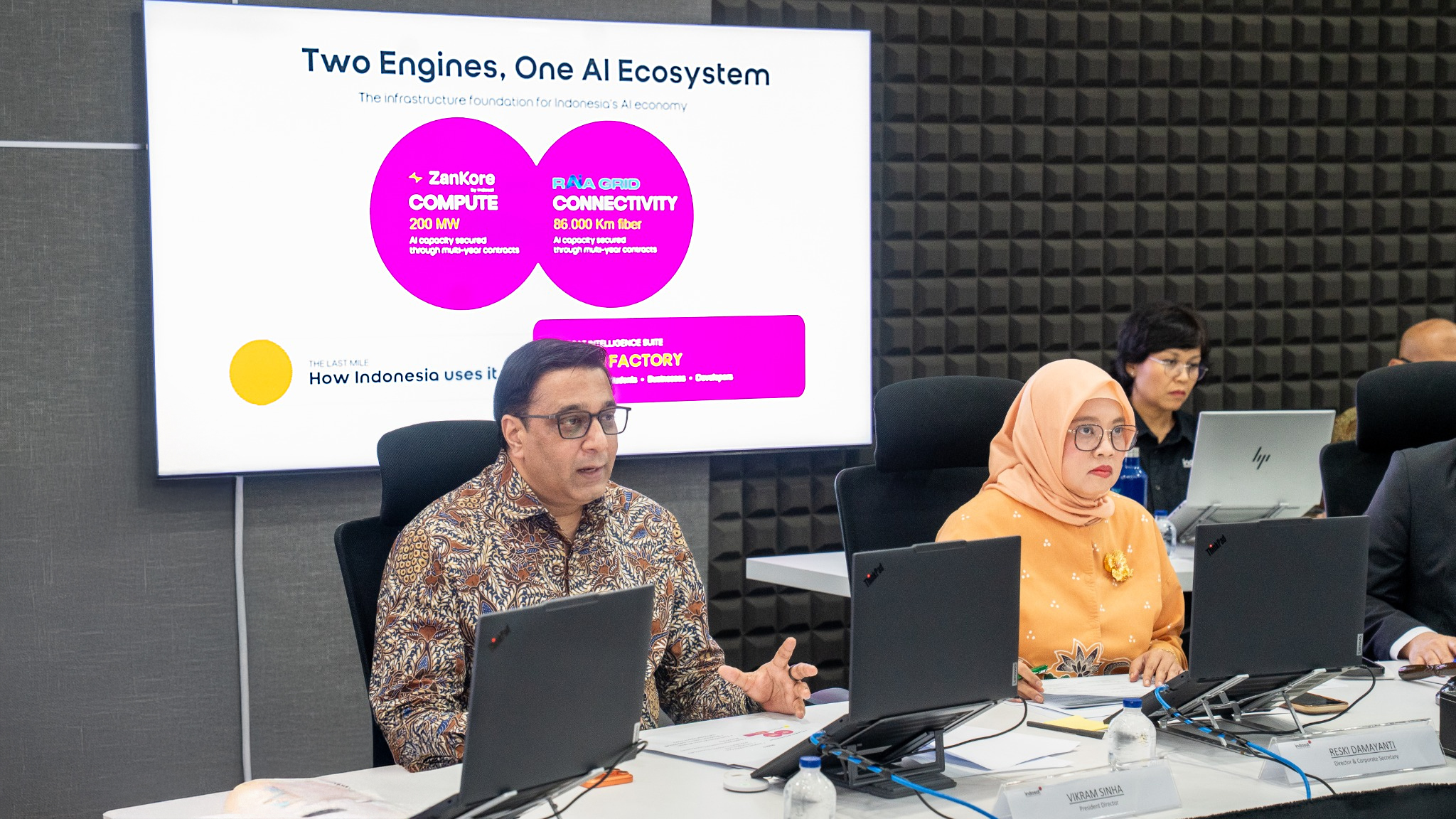 RUPSLB Indosat Tetapkan Perpanjangan Masa Jabatan Vikram Sinha