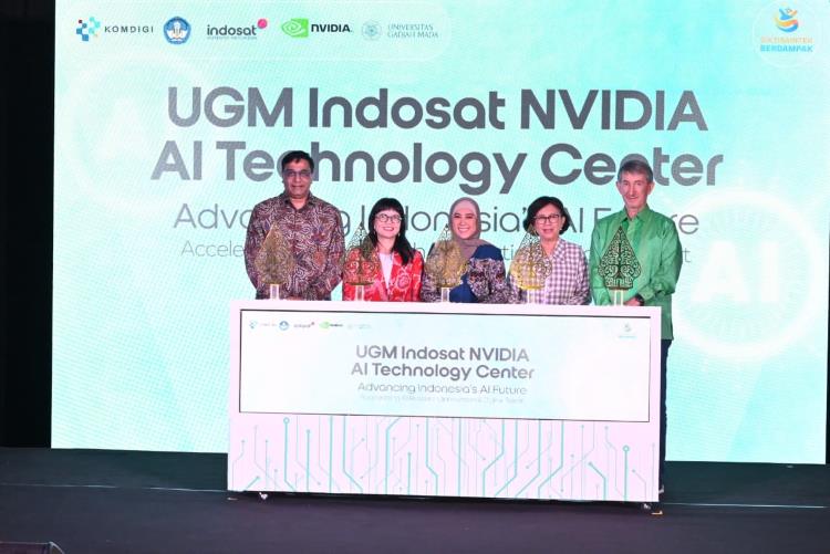 Pusat Pengembangan AI Resmi Diluncurkan di UGM