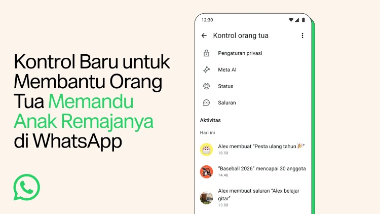 WhatsApp Resmi Hadirkan Fitur Kendali Orang Tua untuk Remaja, Kenali Cara Kerjanya