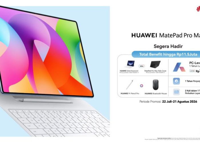 Tablet Tertipis dan Teringan 13 Inci HUAWEI MatePad Pro Max Siap Rilis di RI 