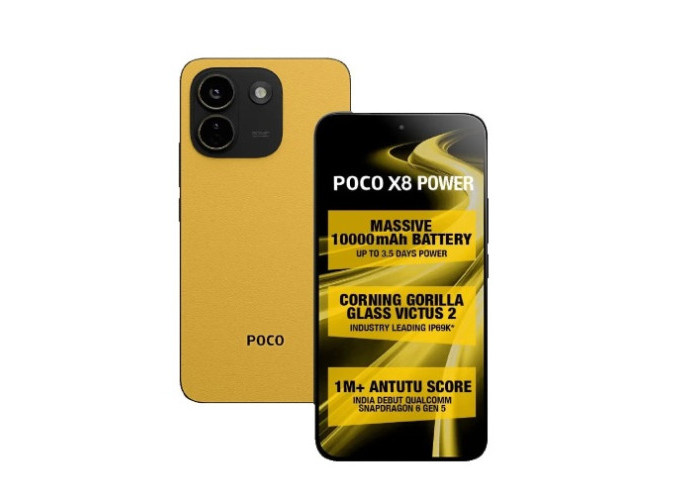 POCO X8 Power Debut Berbaterai 10.000mAh dan 100W HyperCharge