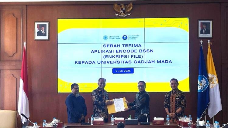 BSSN Serahkan Encode SIPINTER ke UGM