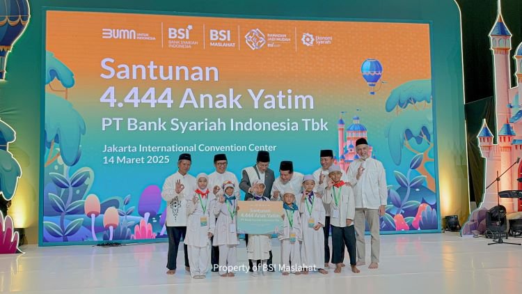 BSI Santuni 4.444 Anak Yatim Dhuafa