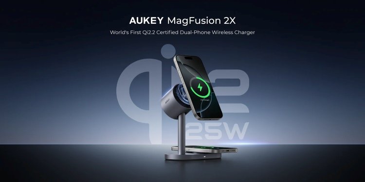 Kenali 15 Charger dan Power Bank Wirelles AUKEY MagFusion Qi2.2
