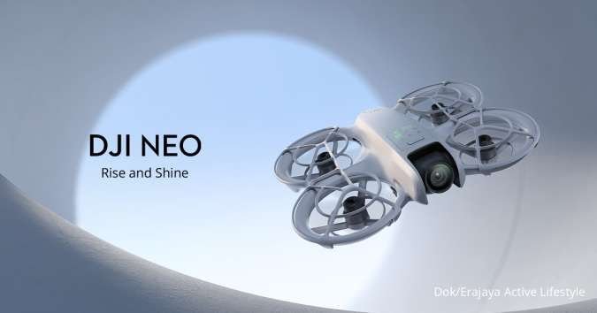 Erajaya Hadirkan Drone DJI NEO bagi Pemula
