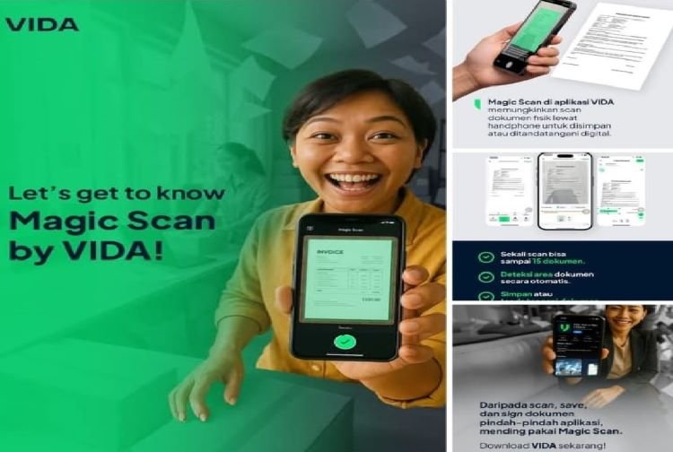 Magic Scan VIDA Bisa Simpan Dokumen Aman