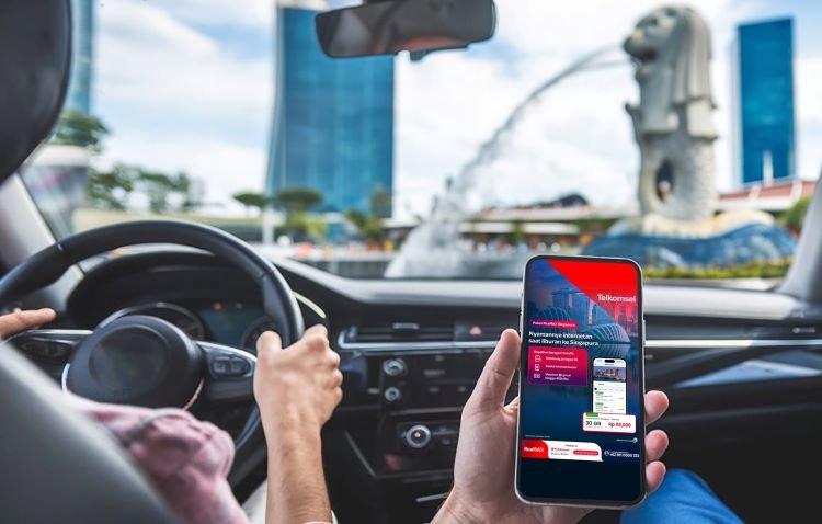 Telkomsel dan Gojek Hadirkan Paket Internet dan Diskon GoCar di Singapura