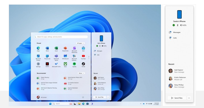 Microsoft Kenalkan Integrasi iPhone ke Komputer