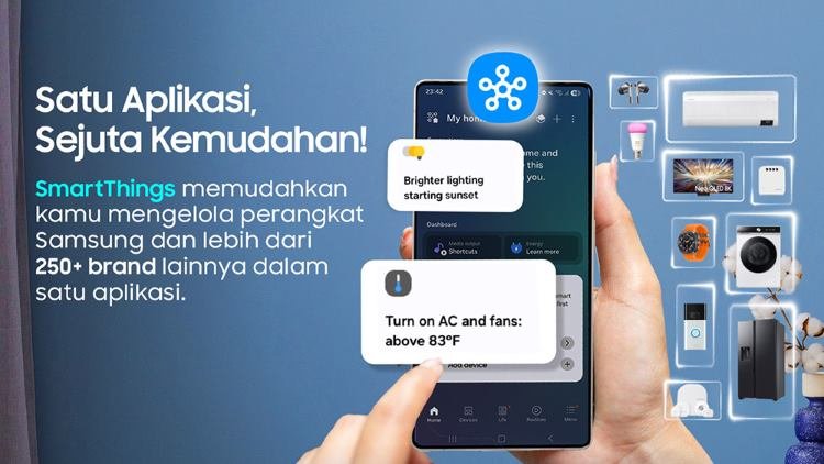 Aplikasi Rumah Pintar SmartThings Bisa untuk 250 Merek Non-Samsung