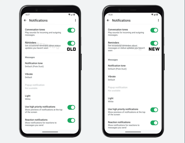 WhatsApp Uji Fitur Pengingat Pembaruan Status