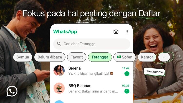 WhatsApp Hadirkan Fitur Daftar