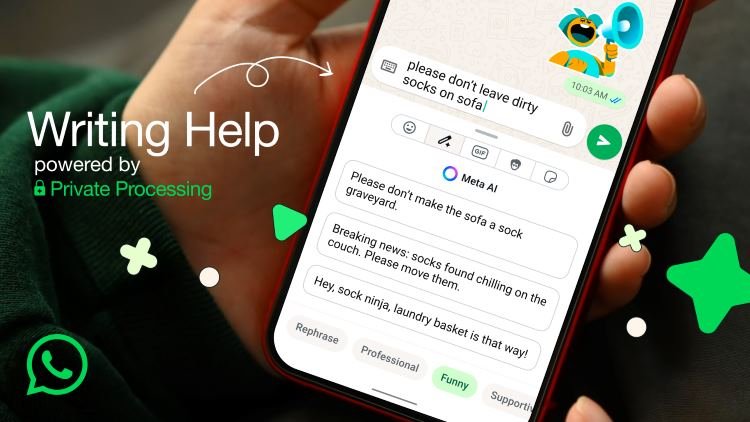 WhatsApp Kenalkan Fitur Bantuan Penulisan