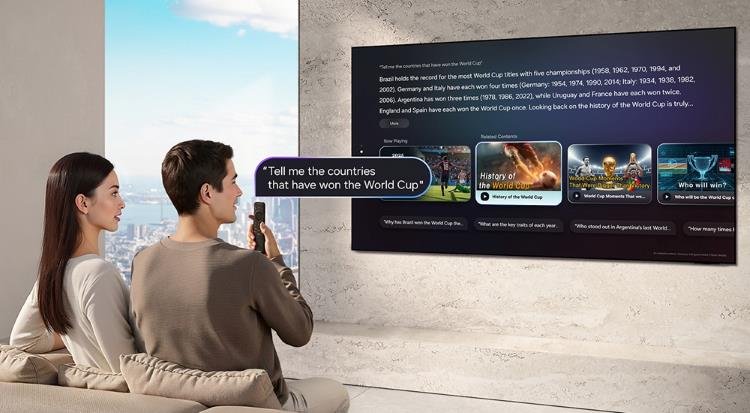 Samsung Vision AI Companion, Fitur Percakapan dengan TV