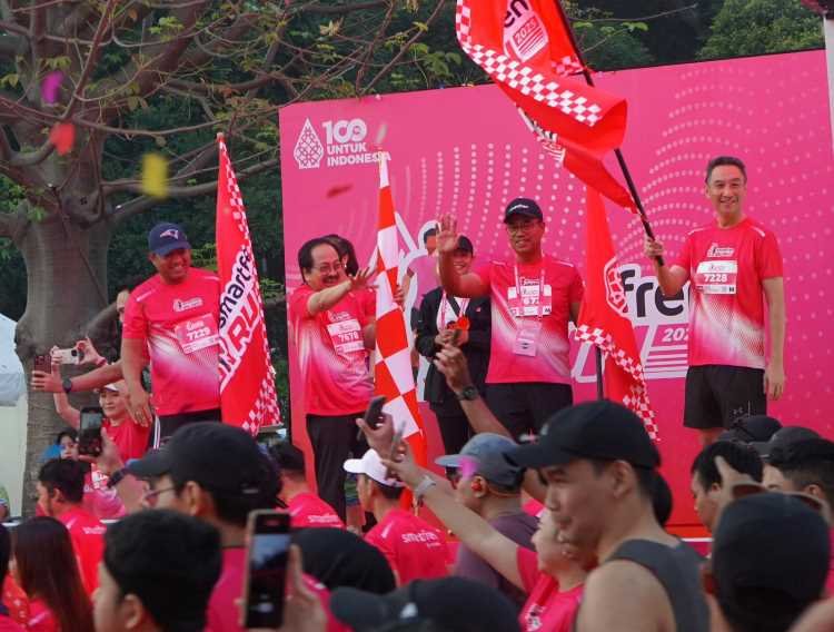SMARTFREN RUN 2025 Dimeriahkan 5.000 Pelari