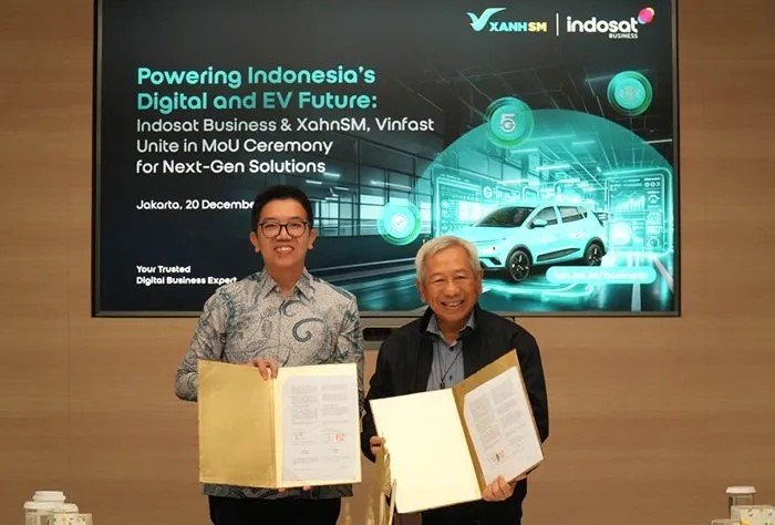 Indosat dan Xanh SM Kerja Sama Teknologi IoT