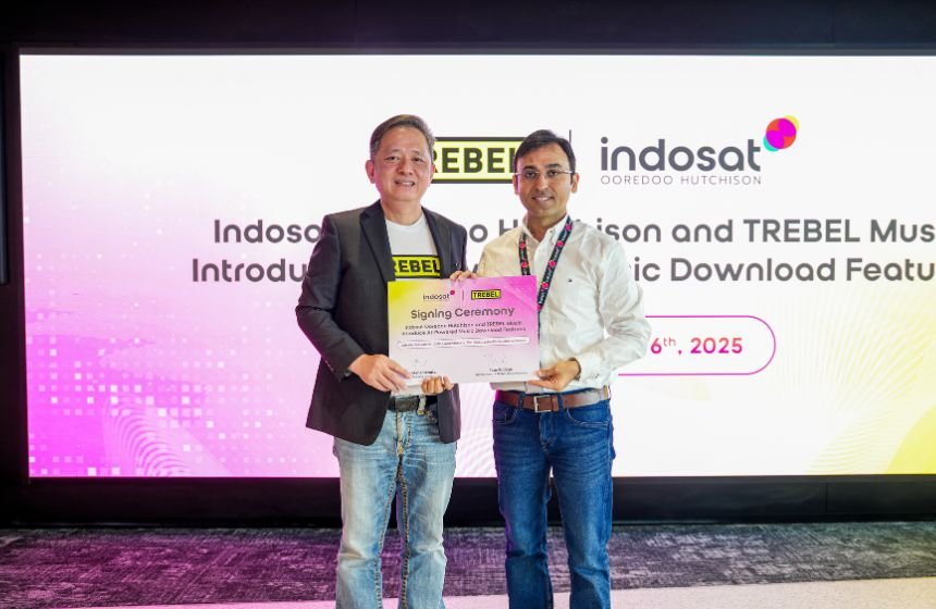Indosat dan TREBEL Hadirkan Musik Berbasis AI