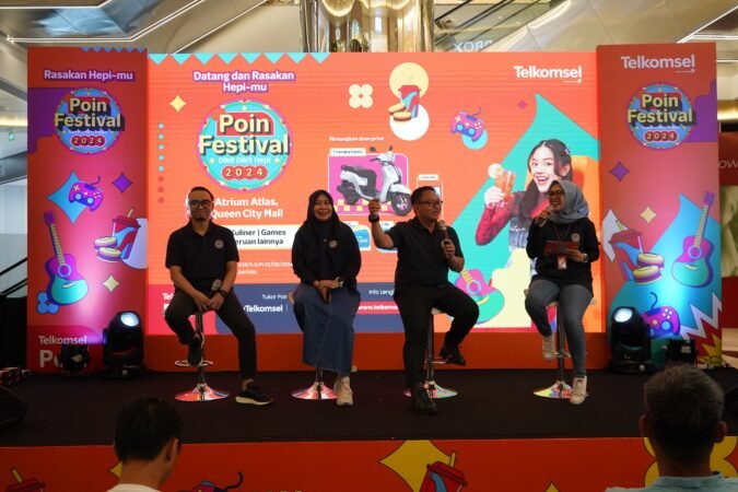 Telkomsel Gelar Poin Festival Roadshow di 4 Kota