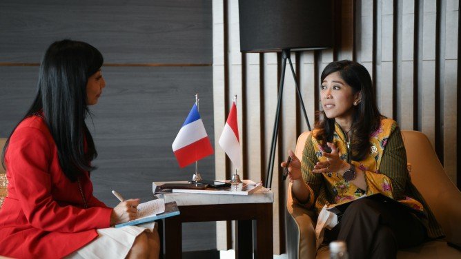 Indonesia dan Prancis Kerja Sama Ekonomi Digital