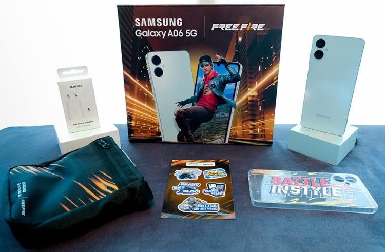 Samsung Hadirkan Galaxy A06 5G Free Fire Gaming Package