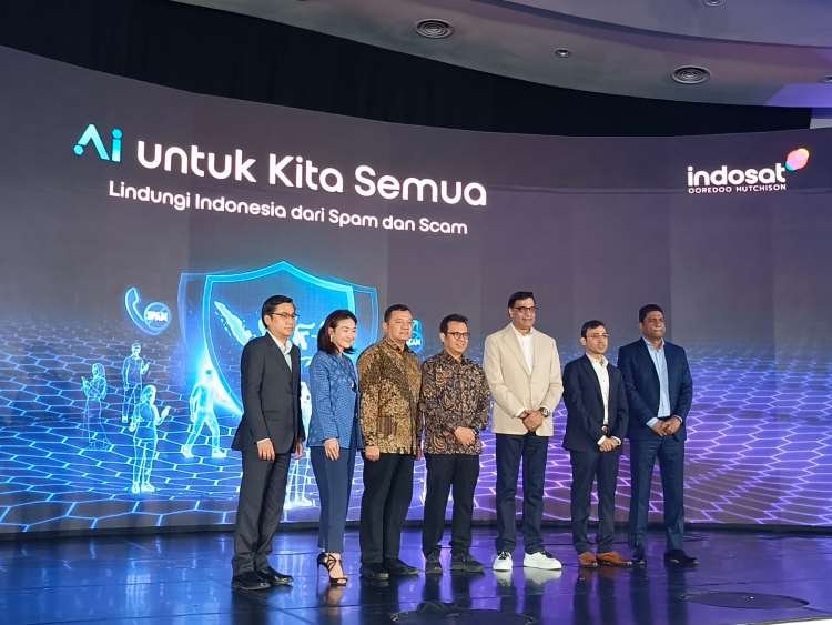 Indosat Hadirkan AI untuk Adang Spam dan Scam