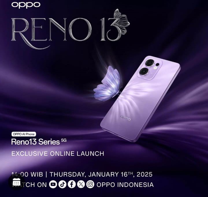 OPPO Reno 13 Series Akhirnya Masuk Indonesia