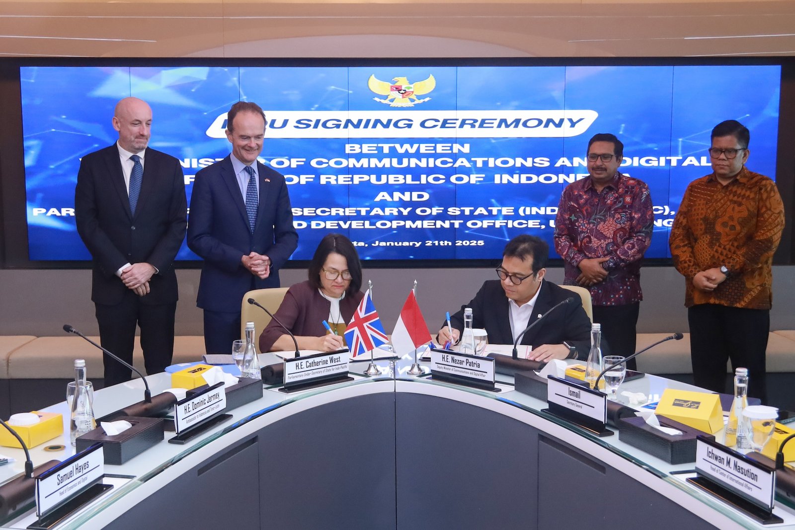 Indonesia dan Inggris Perkuat Kemitraan Digital