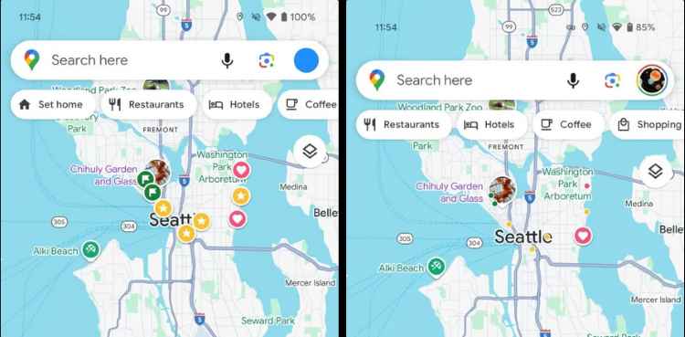 Google Maps Uji Coba Tampilan Simpel
