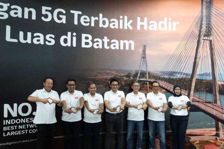 Telkomsel Operasikan 112 BTS 5G di Batam