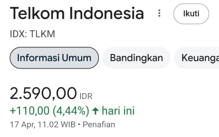 Telkom Alokasi Rp3 Triliun untuk Buyback Saham