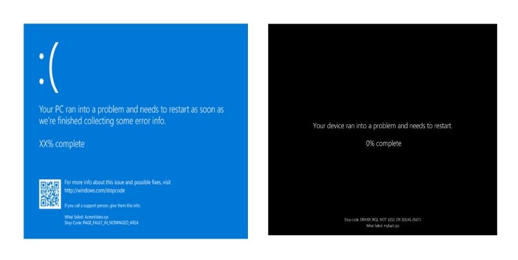 Microsoft Ubah Blue Screen of Death Jadi Black Screen of Death