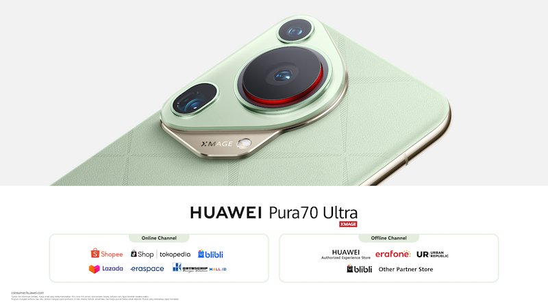 Pre-Order Huawei Pura 70 Ultra Dibuka