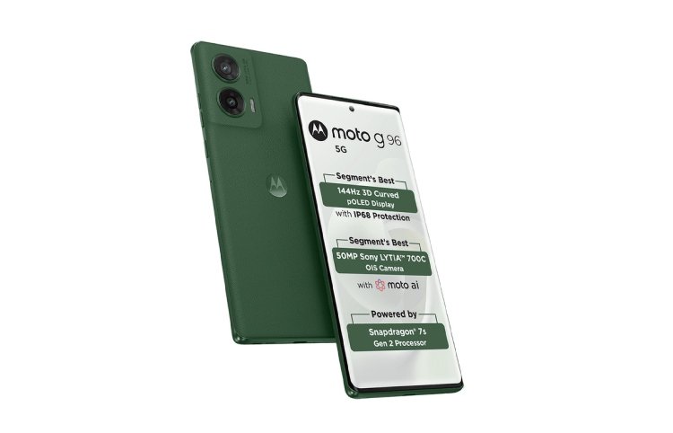 Ponsel Moto G96 Meluncur di India