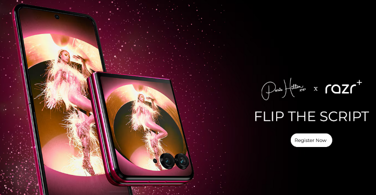 Motorola Hadirkan Razr+ Paris Hilton Edisi Terbatas