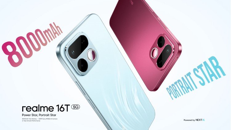 Ponsel Realme 16T 5G Bisa Bertahan 3 Hari