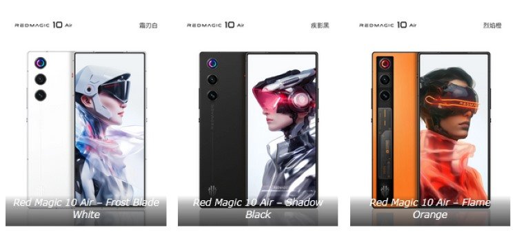 Bocoran Ponsel Red Magic 10 Air Rilis 16 April