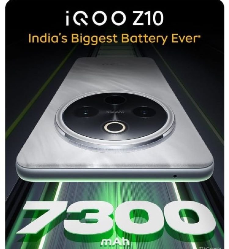 Ponsel iQOO Z10 Berbaterai Jumbo 7.300mAh