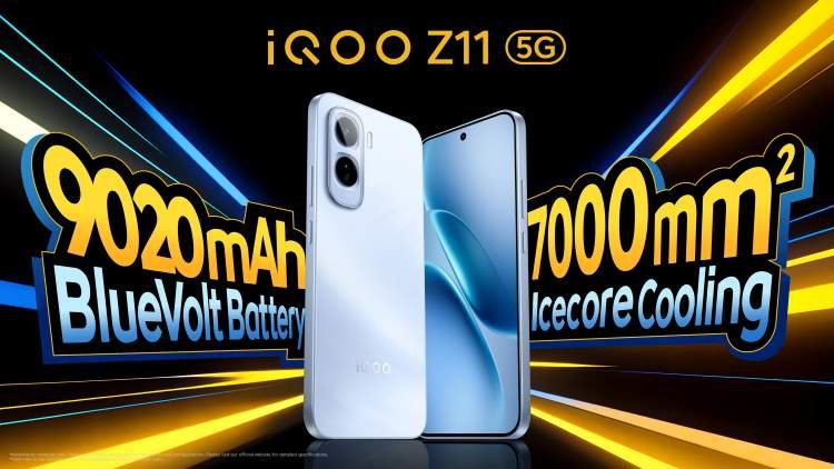 iQOO Z11 Debut di Malaysia Berbaterai 9.020mAh
