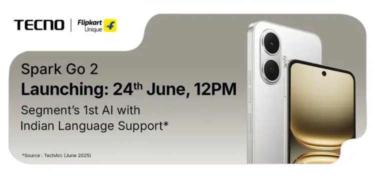 TECNO Spark Go 2 Rilis di India 24 Juni