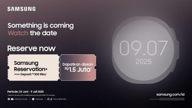 Galaxy Watch8 Dipastikan Meluncur 9 Juli 2025