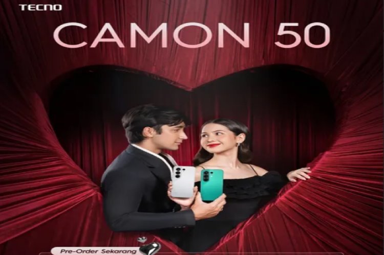 TECNO Buka Pre-Order Ponsel CAMON 50