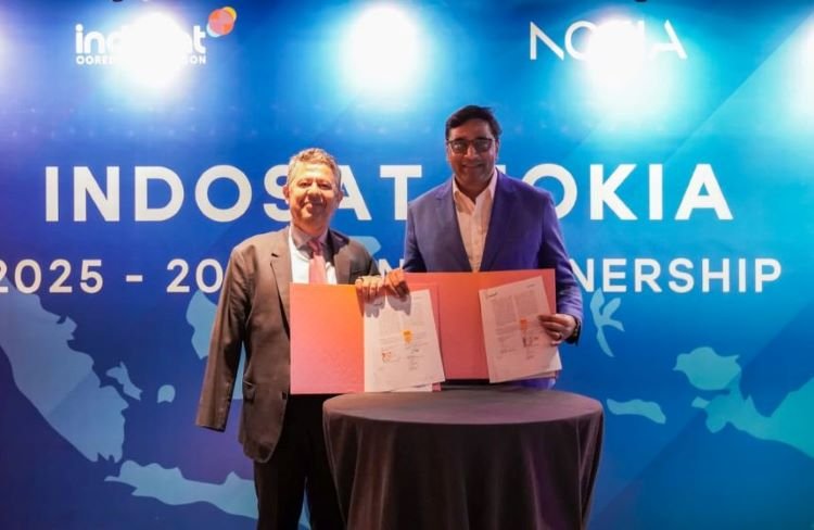 Indosat Gandeng Nokia Perluas Jaringan 4G dan 5G