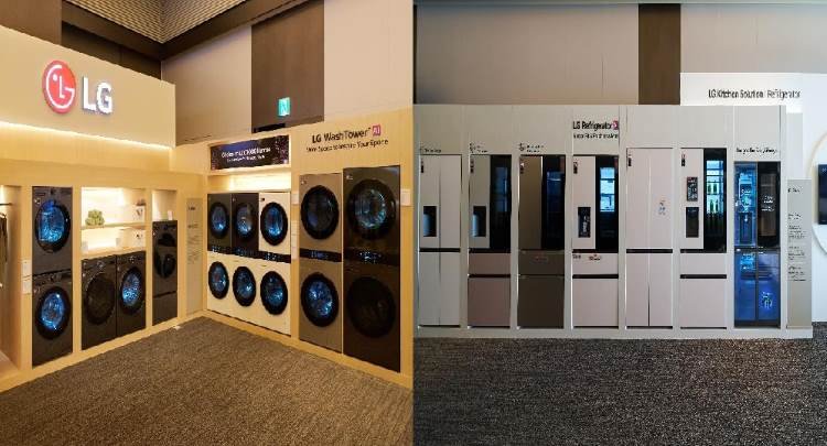 LG Pamerkan Produk Rumah Tangga Asia