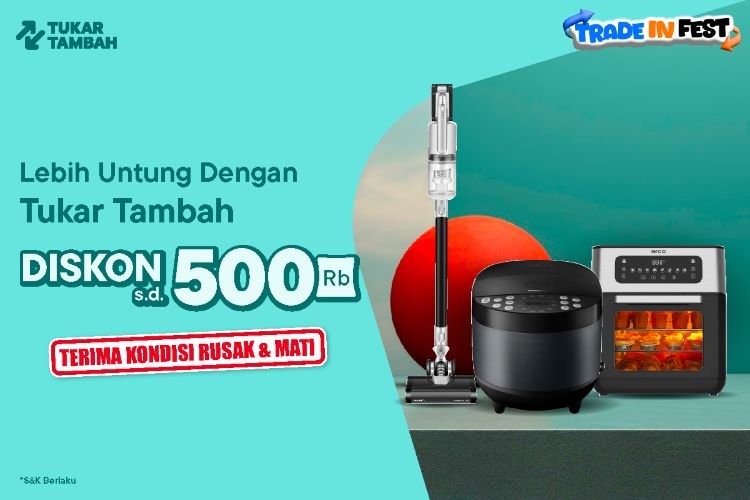 Blibli Terima Tukar Barang Elektronik Rusak