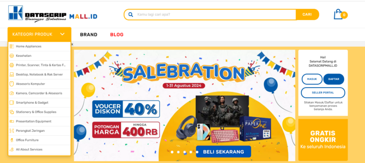 Datascrip Gelar Promo Salebration di DatascripMall.ID