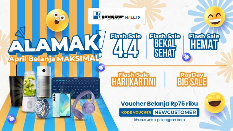DatascripMall.ID Berikan Diskon Bulan April 2025