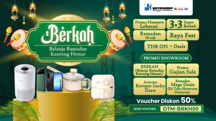 DatascripMall.ID Diskon Besar Maret 2026
