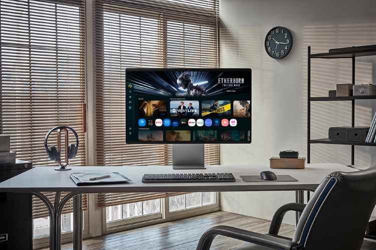 Monitor Samsung M9, M8, dan M7 Optimasi AI