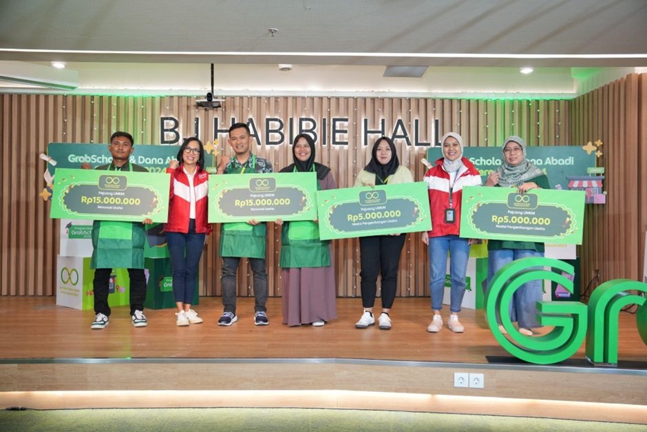 Grab Salurkan Dana Abadi US$1 Juta